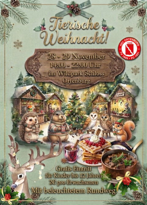 Flyer Wildpark Weihnacht